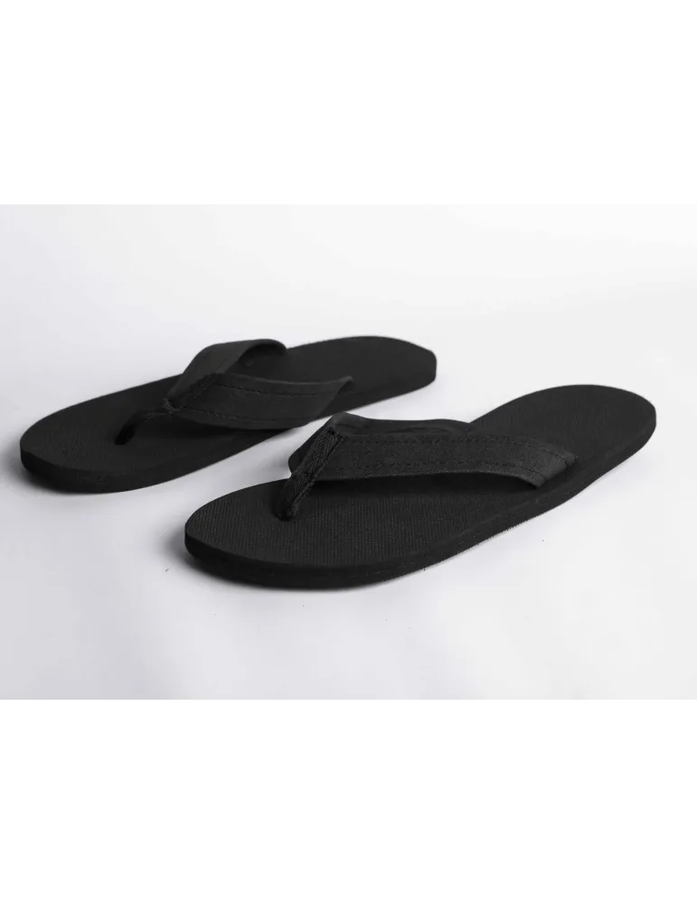 Chanclas Negras Hombre 85% I'm Green | Merveyl
