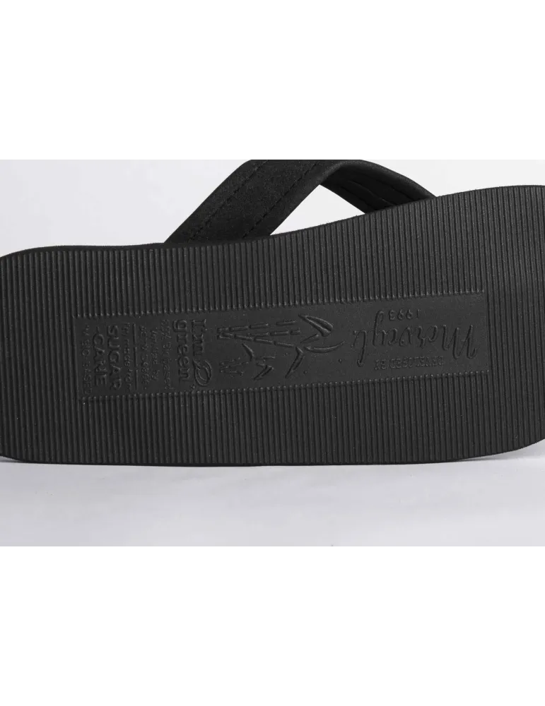 Chanclas Negras Hombre 85% I'm Green | Merveyl