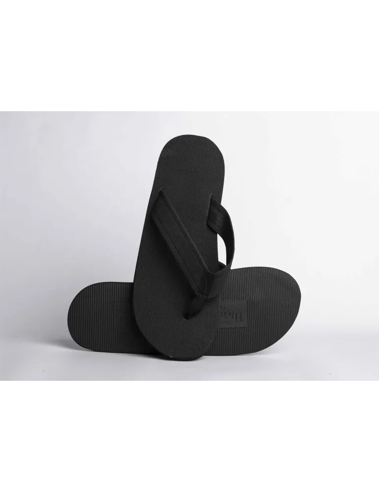 Chanclas Negras Hombre 85% I'm Green | Merveyl