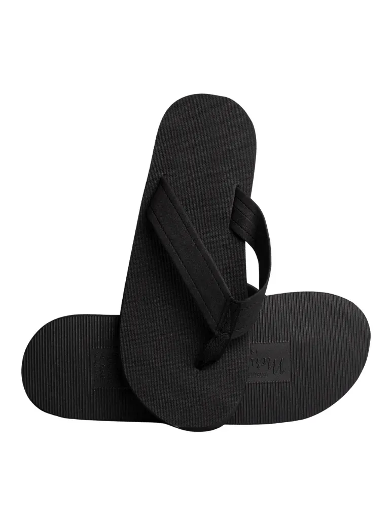 Chanclas Negras Hombre 85% I'm Green | Merveyl