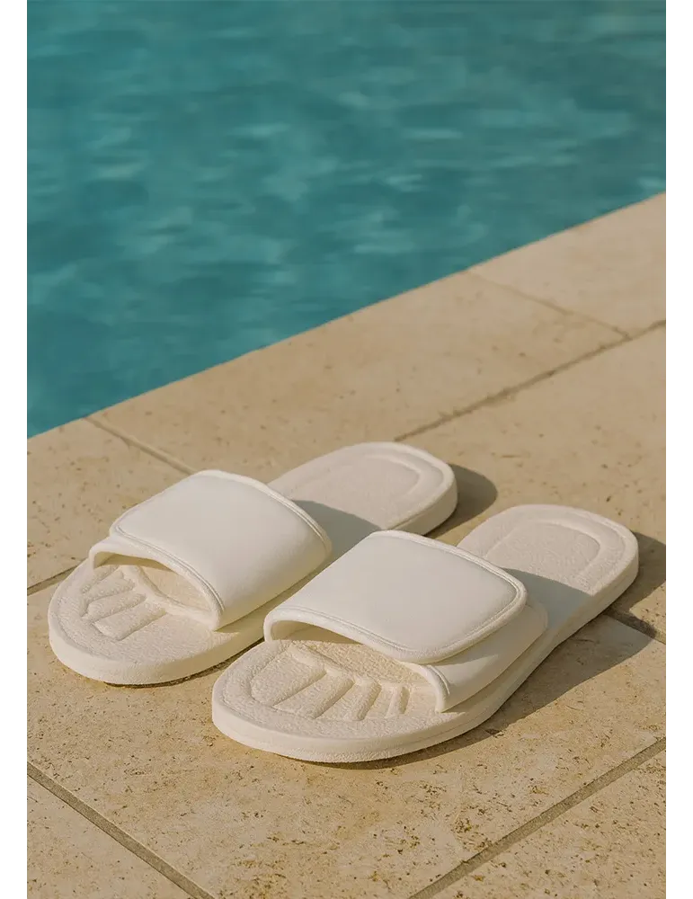 Sandalias Reutilizables Blancas I'm Green | Merveyl