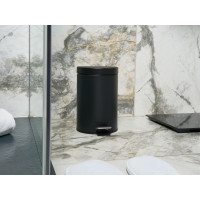 Corby Of Windsor Cubo de Basura con Pedal Croft 3L | Equipamiento para Hotel y Spa Merveyl
