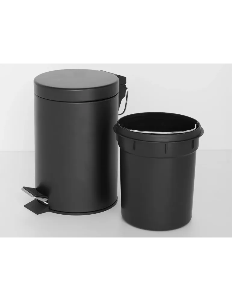 Corby Of Windsor Cubo de Basura con Pedal Croft 3L | Equipamiento para Hotel y Spa Merveyl