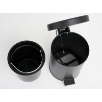Corby Of Windsor Cubo de Basura con Pedal Croft 3L | Equipamiento para Hotel y Spa Merveyl