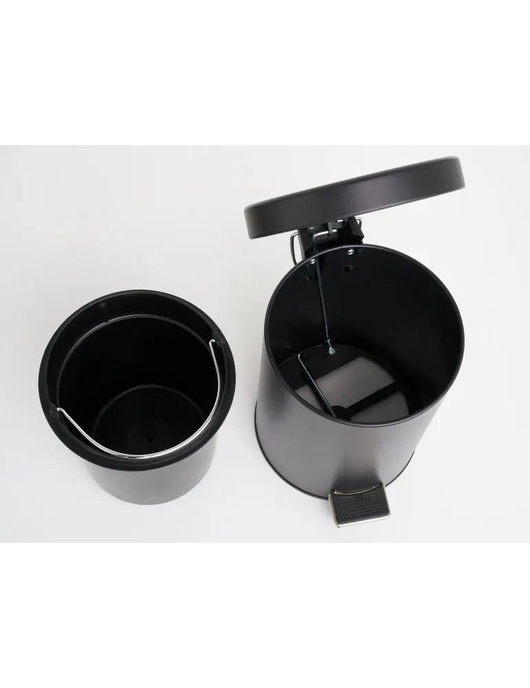 Corby Of Windsor Cubo de Basura con Pedal Croft 3L | Equipamiento para Hotel y Spa Merveyl