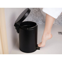 Corby Of Windsor Cubo de Basura con Pedal Croft 3L | Equipamiento para Hotel y Spa Merveyl