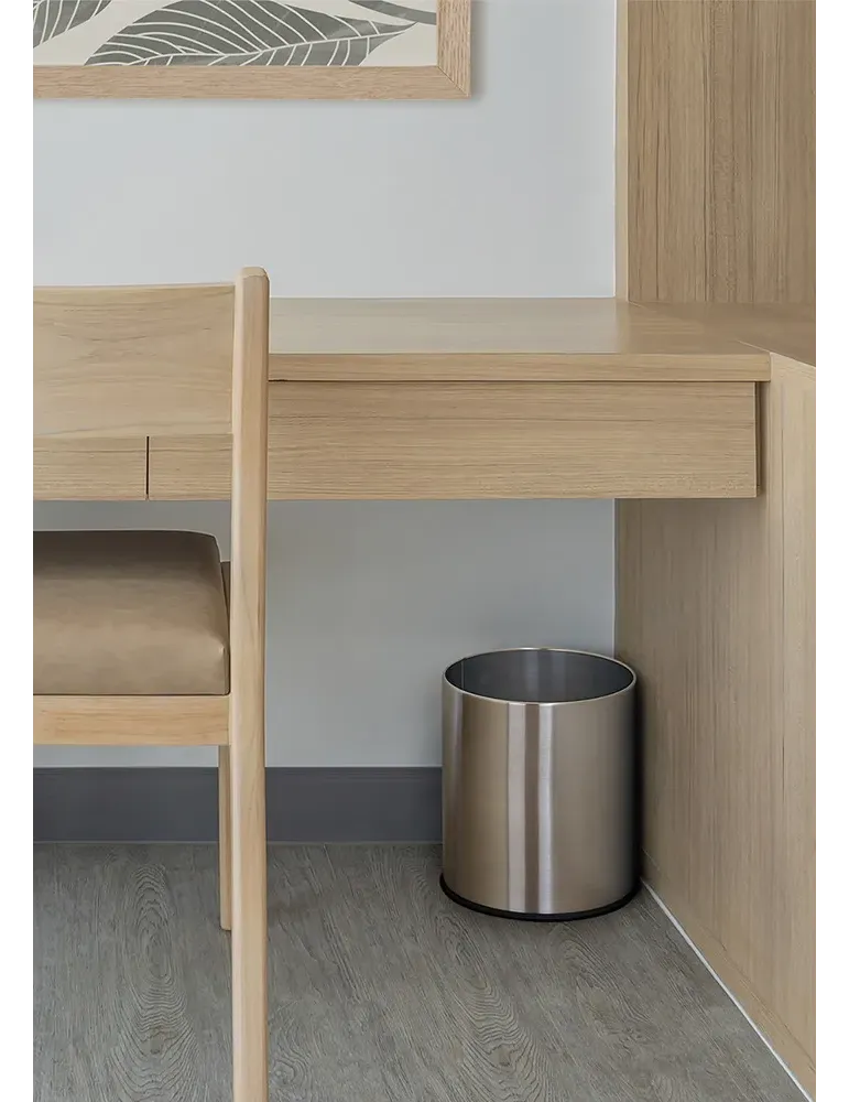 Papelera Thornton 9L Corby | Papelera de doble pared para hotel