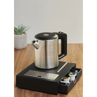 Corby Of Windsor Bandeja de cortesía Canterbury negro | Equipamiento de hotel y spa Merveyl