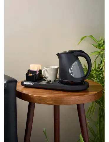 Plateau de courtoisie noir pour Bouilloire Lancaster 2