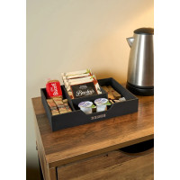 Soporte para bolsas Kensington negro hotel | Corby | Merveyl