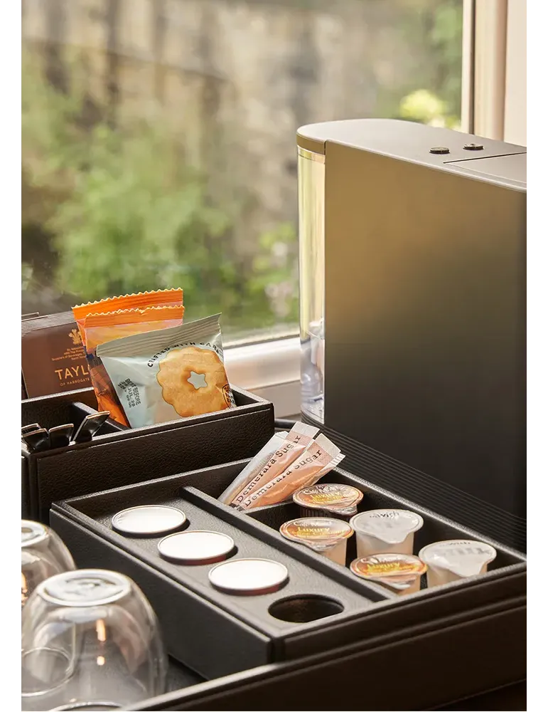 Portacápsulas Highland Cuir Corby | Almacenamiento para Espresso