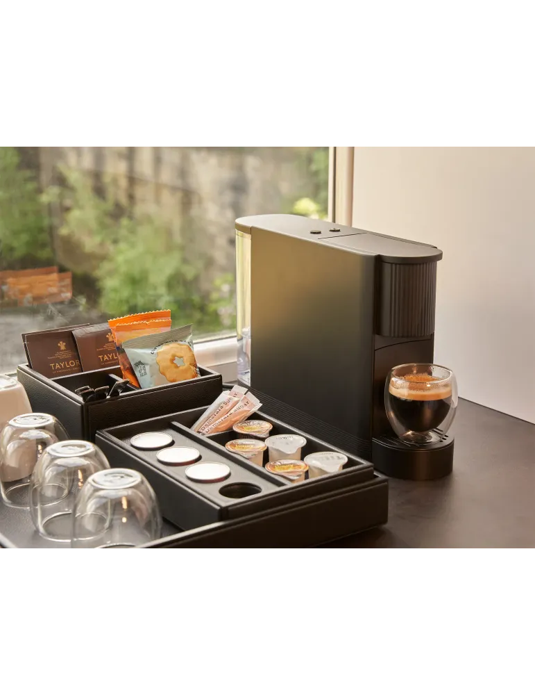 Portacápsulas Highland Cuir Corby | Almacenamiento para Espresso