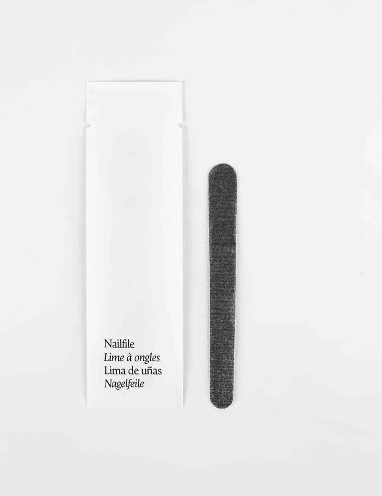 Lima de uñas para hotel en sobre de papel kraft de origen biológico | Merveyl
