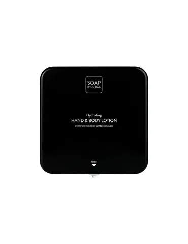 Zwarte Wanddispenser Voor Bodylotion | Merveyl