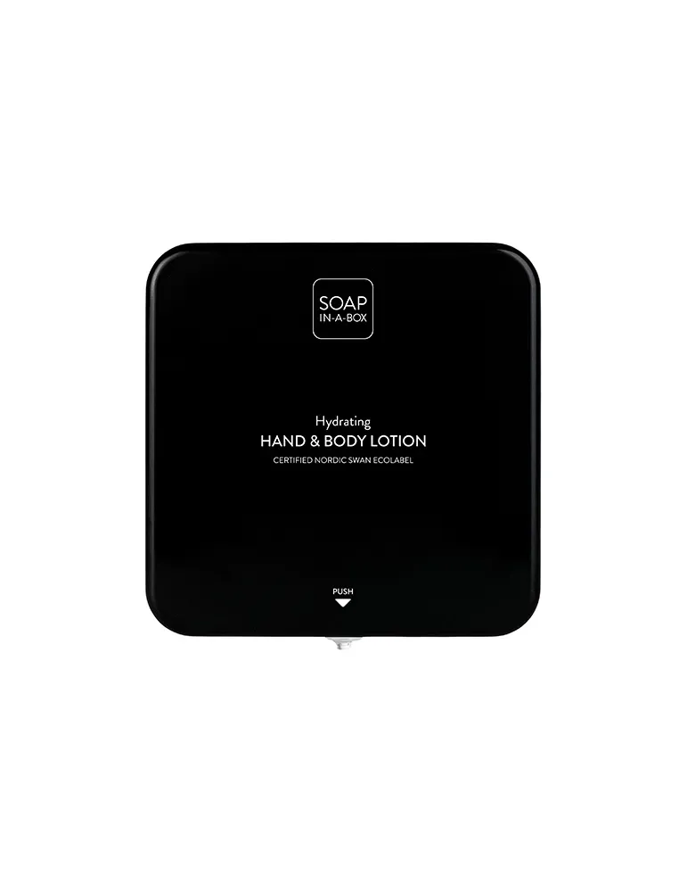 Dispensador de Pared Negro Loción Hidratante | Merveyl