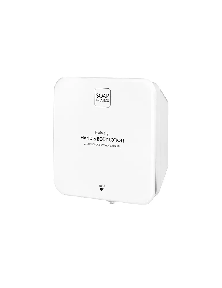 Dispensador de loción hidratante de pared blanco | Merveyl