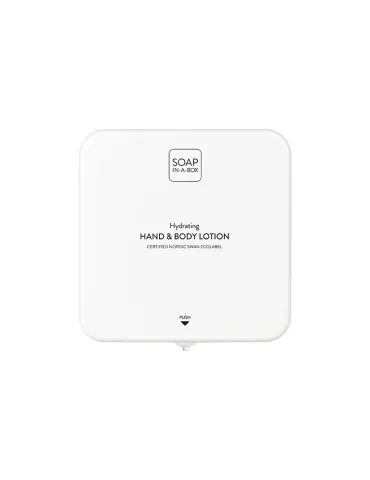 White Wall-Mounted Body Lotion Dispenser | Merveyl