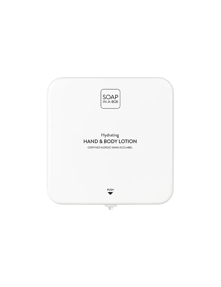 Dispensador de loción hidratante de pared blanco | Merveyl