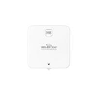 Dispensador de Champú y Gel de Ducha Blanco | Merveyl