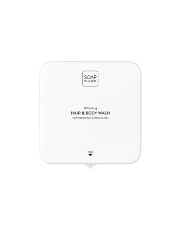 White Hair & Shower Gel Wall Dispenser | Merveyl