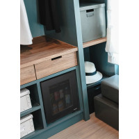 Minibar Eton 10L Puerta de Cristal Corby | Frigorífico Ahorra Espacio