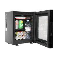 Minibar Eton 10L Puerta de Cristal Corby | Frigorífico Ahorra Espacio