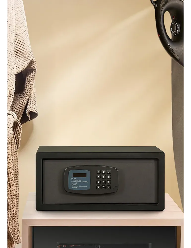 Caja fuerte digital compacta Whitehall | Equipamiento para hoteles y spas Merveyl