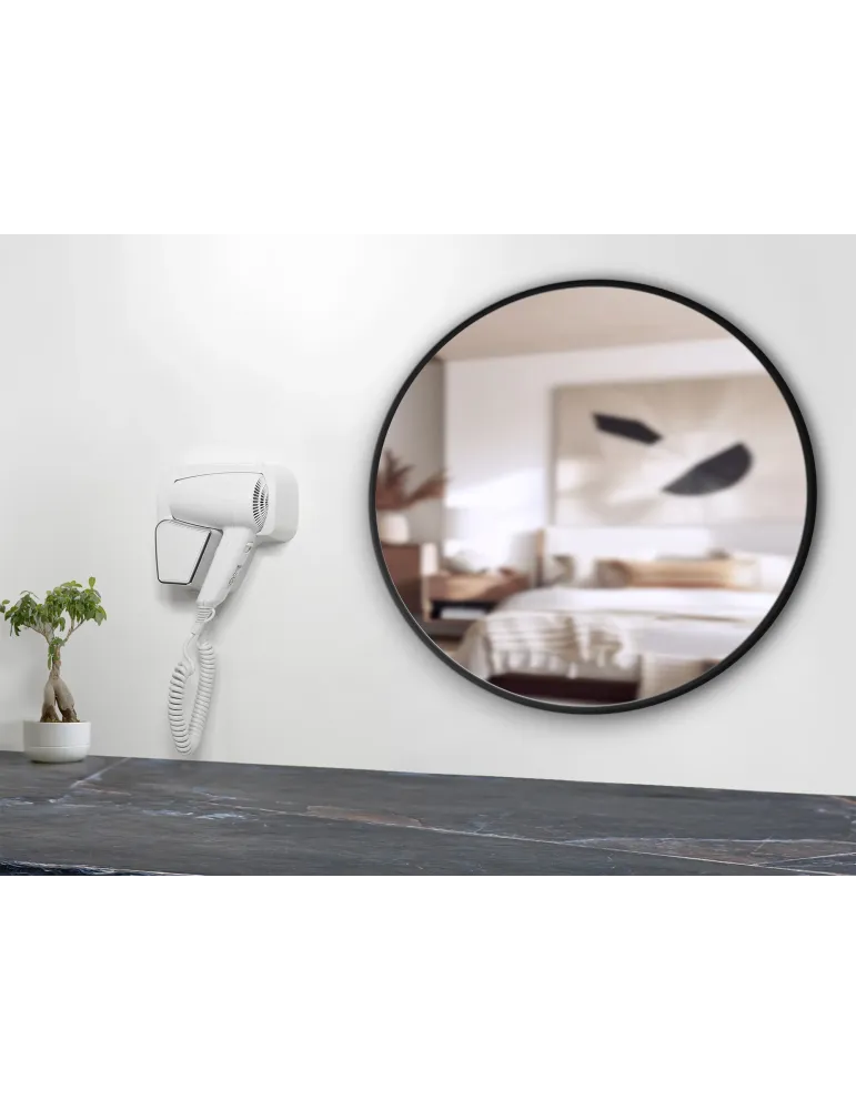 Corby Of Windsor Linton Secador de Pelo de Pared con Cajón 1200W | Equipamiento para Hoteles y Spas Merveyl