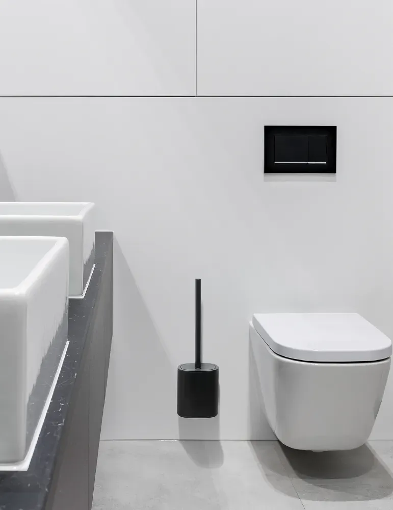Corby Of Windsor Cepillo de Inodoro de Silicona Sana | Equipamiento para Hotel y Spa Merveyl