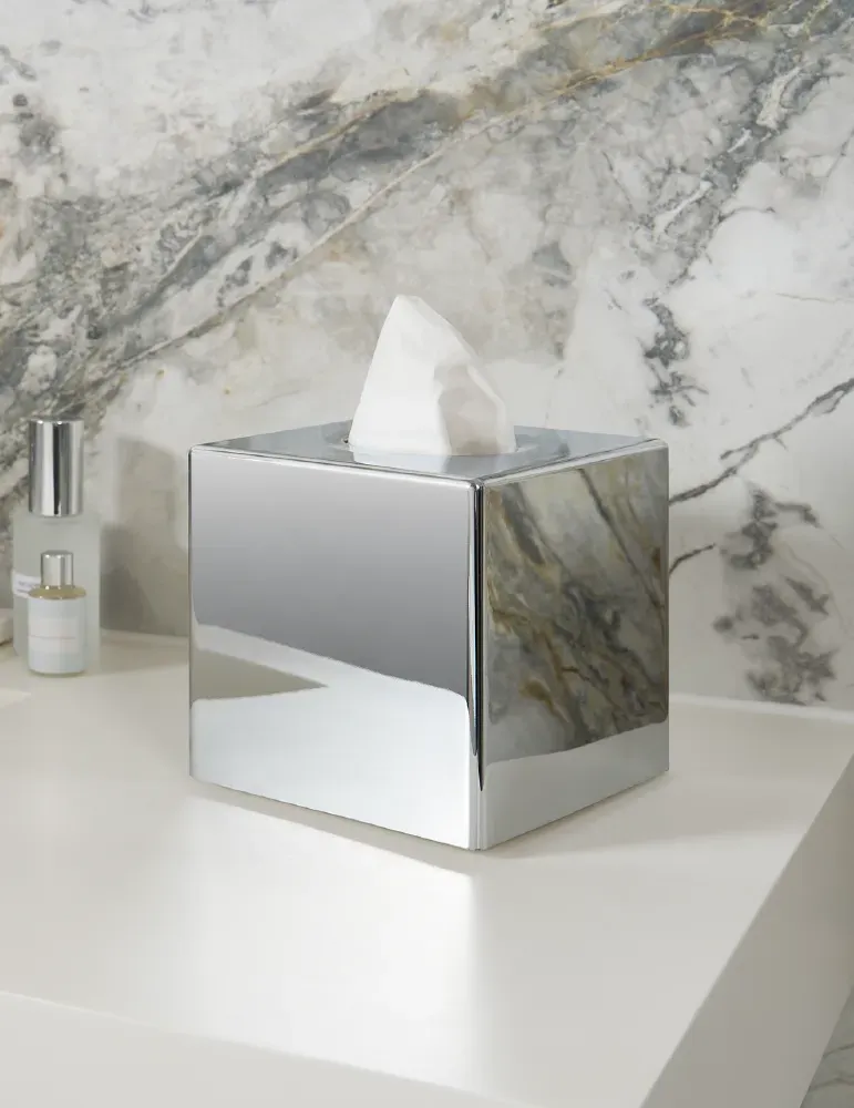 Corby Of Windsor Caja de pañuelos Devon cuadrada | Equipamiento para hoteles y spas Merveyl