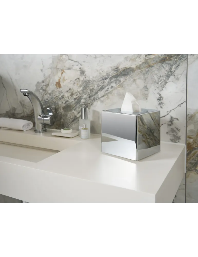 Corby Of Windsor Caja de pañuelos Devon cuadrada | Equipamiento para hoteles y spas Merveyl