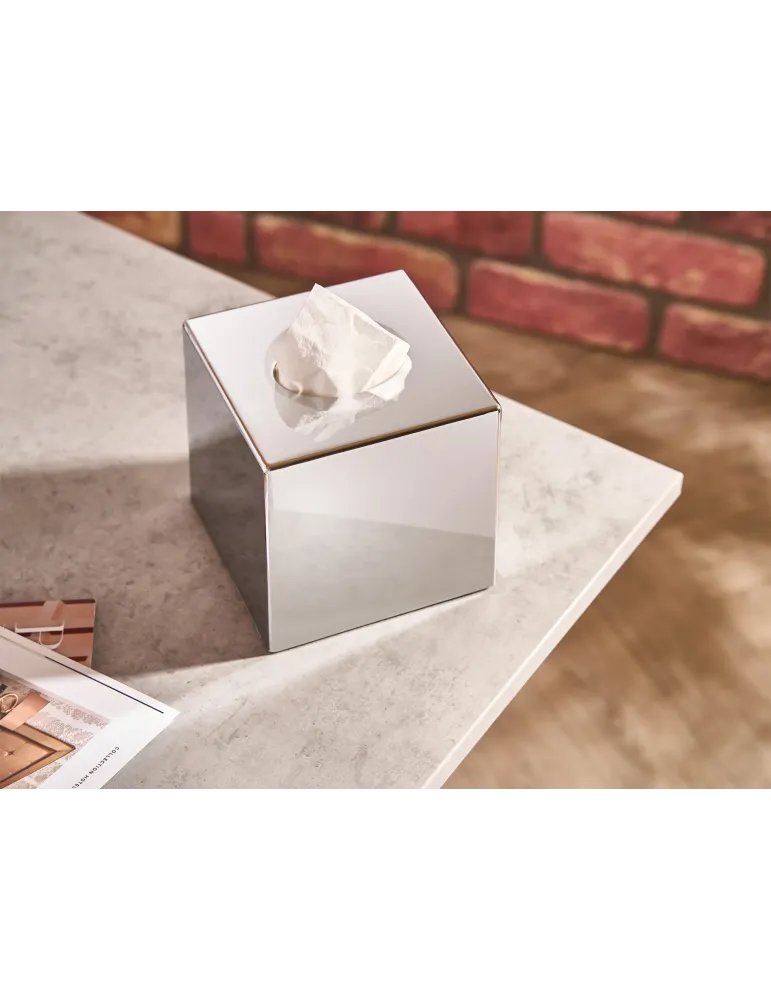 Corby Of Windsor Caja de pañuelos Devon cuadrada | Equipamiento para hoteles y spas Merveyl