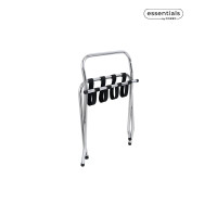 Corby Of Windsor Portaequipajes De Metal Ashton Con Soporte | Equipamiento Para Hoteles Y Spas Merveyl