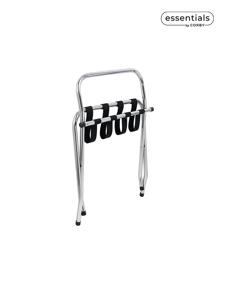 Corby Of Windsor Portaequipajes De Metal Ashton Con Soporte | Equipamiento Para Hoteles Y Spas Merveyl