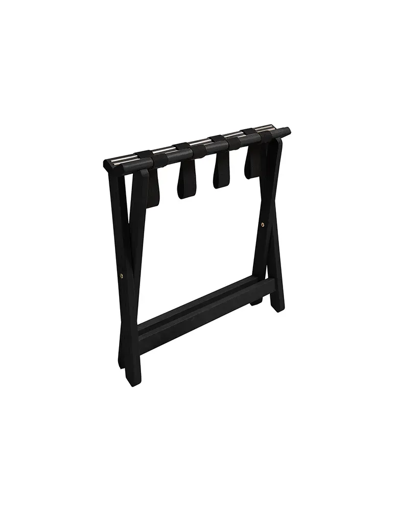 Portaequipajes York de madera Corby | Mueble para habitación de hotel