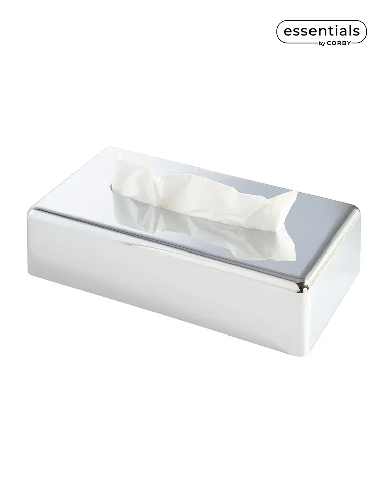 Corby Of Windsor Caja para pañuelos Devon rectangular | Equipamiento para hoteles y spas Merveyl