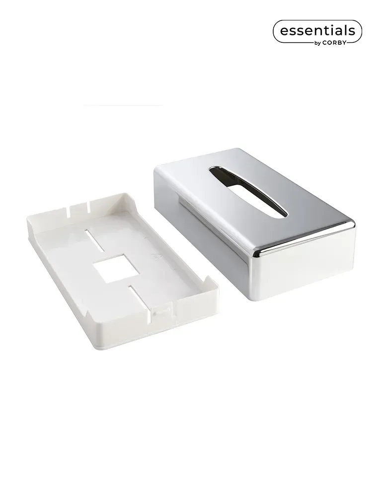 Corby Of Windsor Caja para pañuelos Devon rectangular | Equipamiento para hoteles y spas Merveyl
