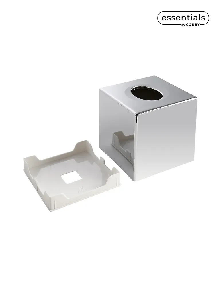 Corby Of Windsor Caja de pañuelos Devon cuadrada | Equipamiento para hoteles y spas Merveyl