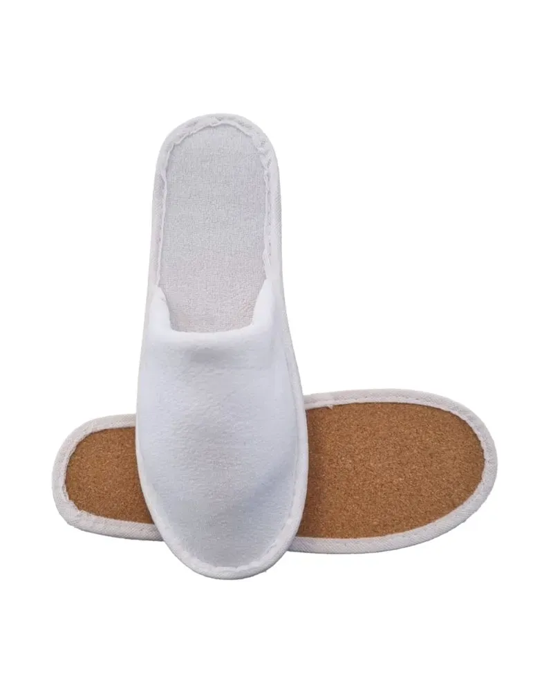 Zapatillas Polycork Terciopelo Suave y Suela de Corcho | Merveyl