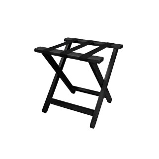Portaequipajes Buxton Negro Corby | Soporte para maletas de hotel