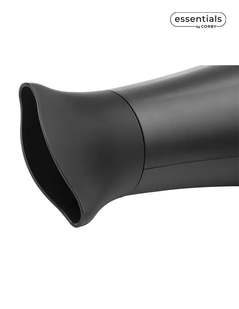 Corby Of Windsor Bedford Secador de pelo plegable 2000W Negro | Equipamiento para hoteles y spas Merveyl