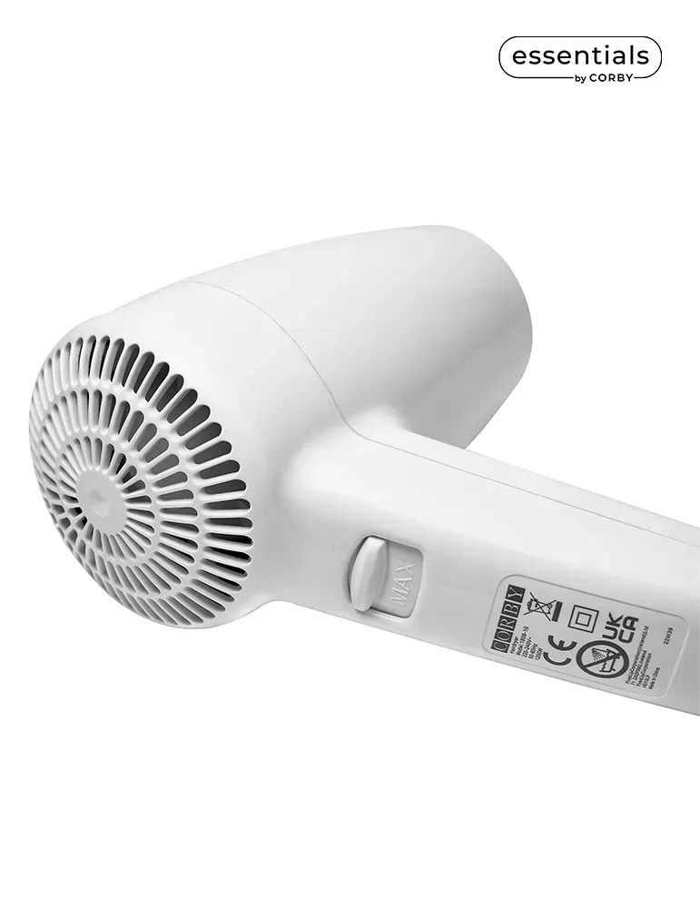 Corby Of Windsor Linton Secador de pelo 1200W | Equipamiento para hoteles y spas Merveyl