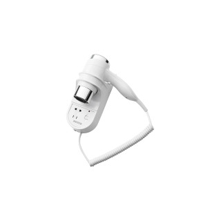 Secador de pelo de pared Kendal 1600W Corby | Equipamiento hotelero