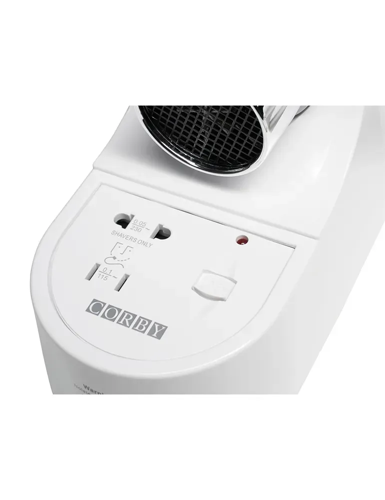 Secador de pelo de pared Kendal 1600W Corby | Equipamiento hotelero