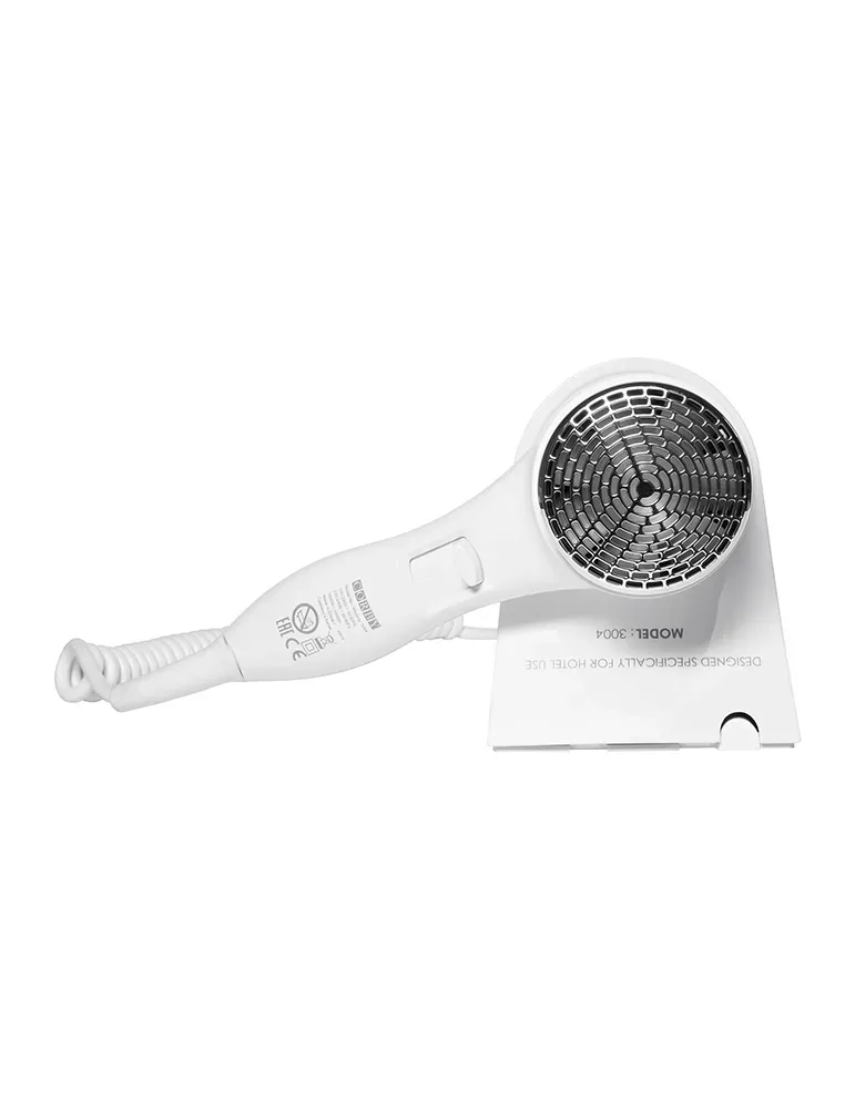 Secador de pelo de pared Kendal 1600W Corby | Equipamiento hotelero