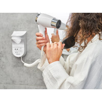 Secador de pelo de pared Kendal 1600W Corby | Equipamiento hotelero