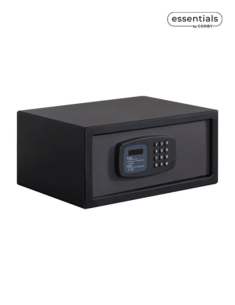 Caja fuerte digital compacta Whitehall | Equipamiento para hoteles y spas Merveyl