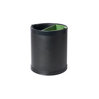 Papelera de doble pared Highland 9 L Cuero PU | Merveyl
