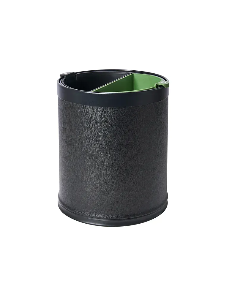 Papelera de doble pared Highland 9 L Cuero PU | Merveyl