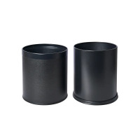 Papelera de doble pared Highland 9 L Cuero PU | Merveyl